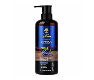 Lightness oil control softening shampoo with blueberry extract