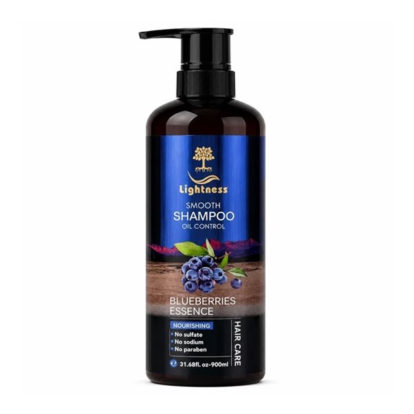 Lightness oil control softening shampoo with blueberry extract