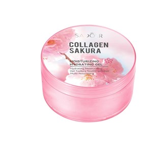 Sadur Collagen Sakura Hydrating and Moisturizing Gel, 300 ml