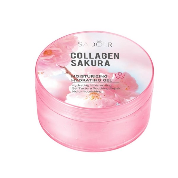 Sadur Collagen Sakura Hydrating and Moisturizing Gel, 300 ml
