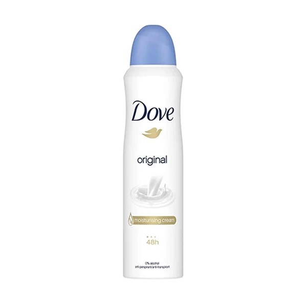 Dove Body Deodorant Spray, Original Model, Volume 250 ml