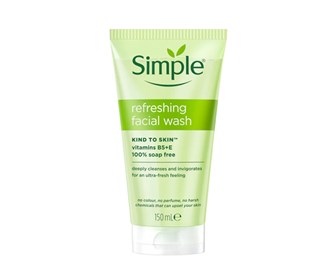 Simple face wash gel REFRESHING model