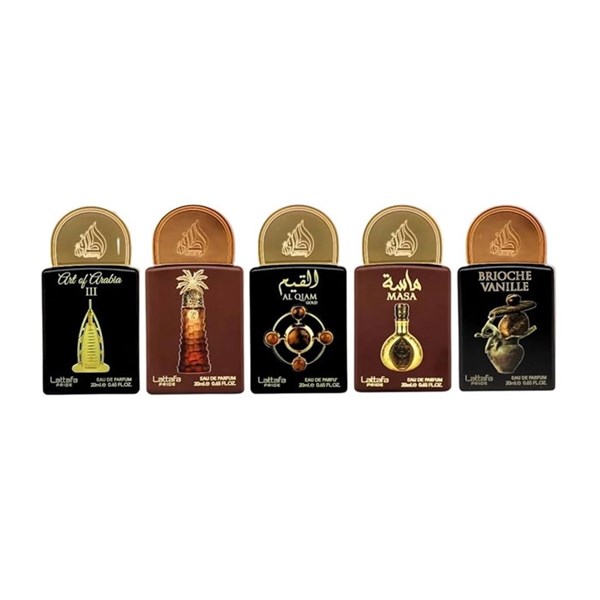 Lattafa pride no.4 cologne set of 5 pieces