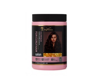 Hair lightness hair mask containing botox and collagen volume 1000 ml