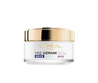 L'Oreal Yas Uzmani anti-wrinkle night cream over 50 years