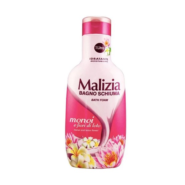 Malizia Moisturizing Body Wash Foam with a lotus petal scent