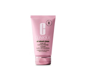 Clinique face wash foam suitable for oily and acne-prone skin