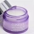 Clinique make-up remover balm, take the day off model
