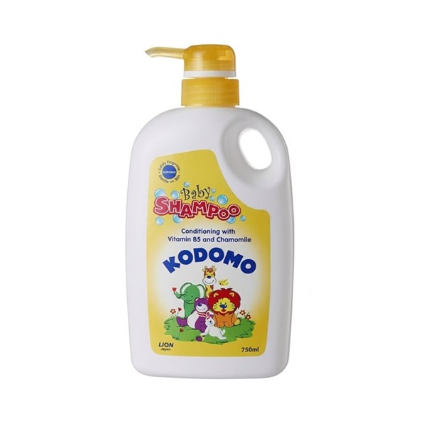 Kodomo softening and conditioning baby shampoo 750ml