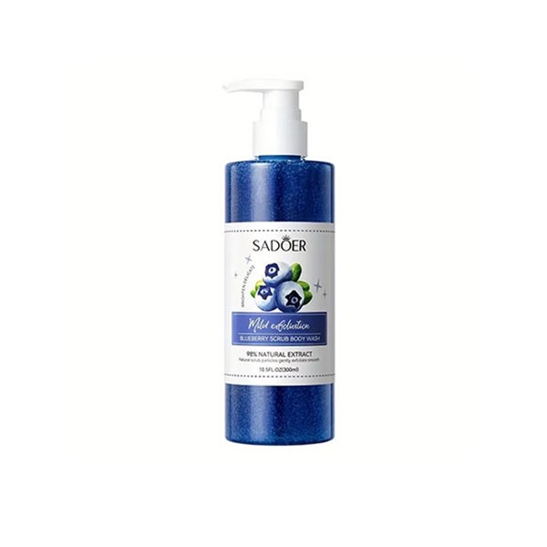 SADOER BLUEBERRY SCRUB BODY WASH 300ML