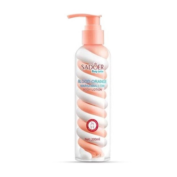 Marshmallow Sadur Body Lotion, Orange Scent