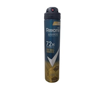 Spray Rexona Football Fanatics model