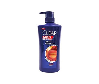 Clear Anti-Dandruff Shampoo Pump for Men, Anti Hair Fall Model
