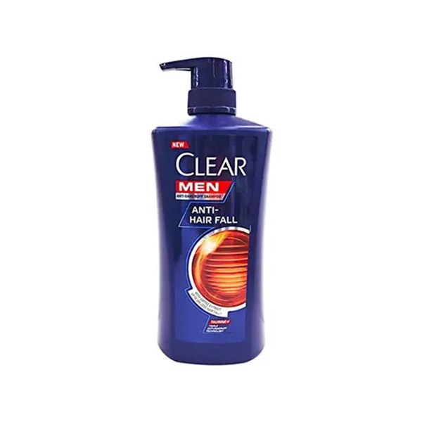 Clear Anti-Dandruff Shampoo Pump for Men, Anti Hair Fall Model