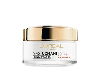 L'Oreal Yas Uzmani anti-wrinkle night cream over 60 years old