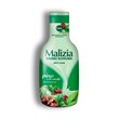 Malizia Refreshing body wash foam contains pine fruit and green tea scents.
