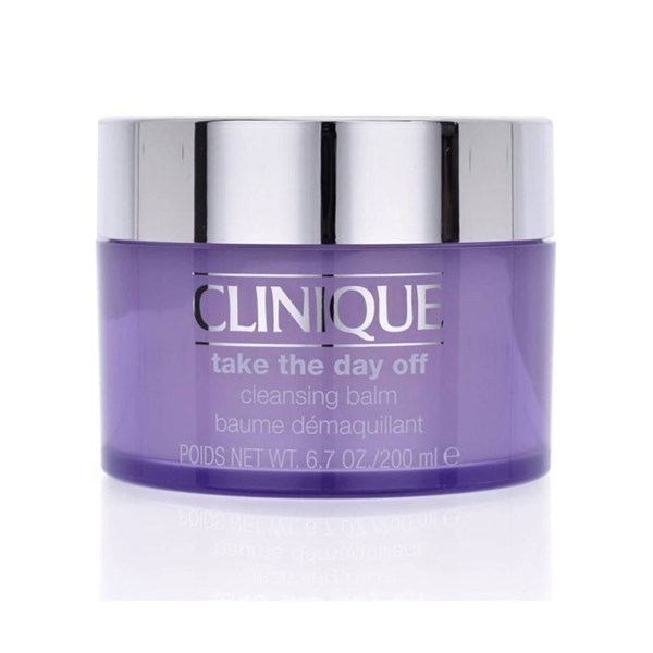 Clinique make-up remover balm, take the day off model