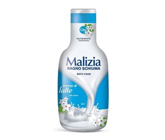 Malizia Nourishing Body Wash Foam contains cream and milk extract
