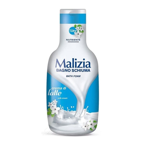 Malizia Nourishing Body Wash Foam contains cream and milk extract