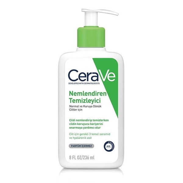 Seravi Cream To Foam moisturizing cleanser suitable for normal and dry skin
