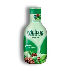 فوم شست و شوی بدن Malizia مدل Refreshing حاوی رایحه میوه کاج و چای سبز