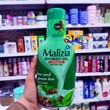 Malizia Refreshing body wash foam contains pine fruit and green tea scents.