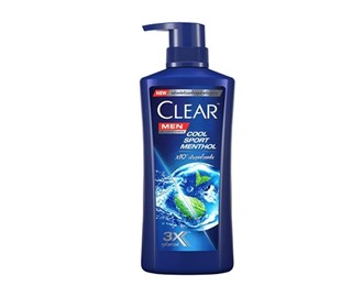Clear Men's Cool Sport Menthol Anti-Dandruff and Cooling Shampoo