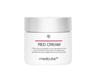 Anti-pimple and soothing cream Medicube model Red Cream