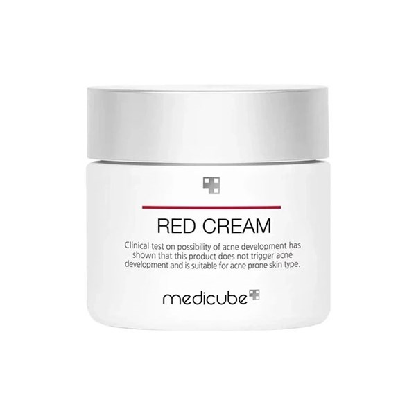 Anti-pimple and soothing cream Medicube model Red Cream