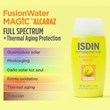 Izadin Face SPF 50 Colorless Sunscreen Cream Fusion Water Magic Alcaraz