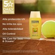 Izadin Face SPF 50 Colorless Sunscreen Cream Fusion Water Magic Alcaraz